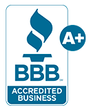 Better Business Bureau Accredited Business.