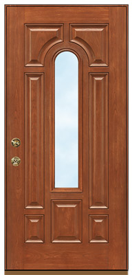 Fiberglass Entry Door.