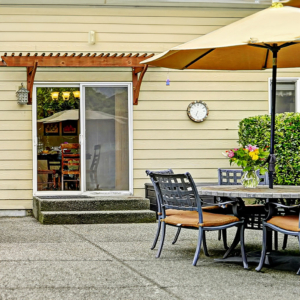 Patio Door.